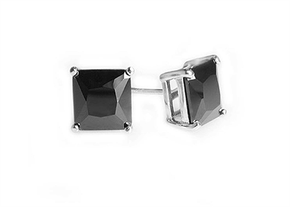 Gemstone Solitaire Stud Earring